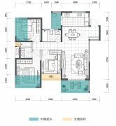 成都华侨城滨江壹号户型图,成都华侨城滨江壹号房型图,华侨城滨江壹号原始户型图大全 - 安居客