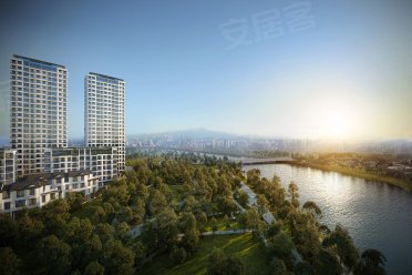 台州黄岩区新前街道中天望江府楼盘新房真实图片