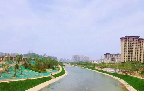 济南融创文旅城动态:韩仓河湿地公园实拍-济南安居客