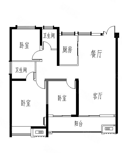 徐州楼盘 沛县楼盘 汉润府157户型建筑面积:约157m 25#-4建筑面积:约