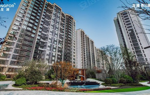 龙湖已交付小区实景