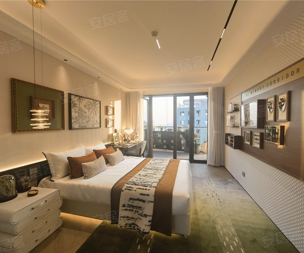 越秀铁建西派天悦193A户型,越秀铁建西派天悦4室2厅3卫1厨约193.00平米户型图,朝南北朝向 - 西安安居客