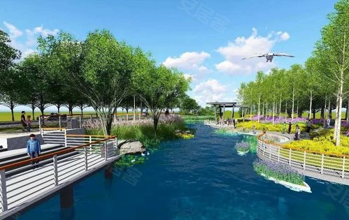 当代上品湾moma动态:当代上品湾,浣溪沙公园示意图-株洲安居客