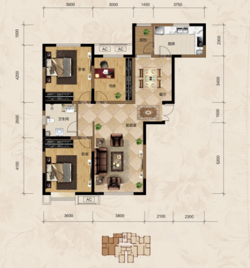 金泰丽湾户型图