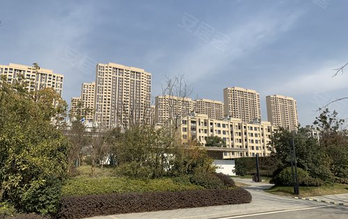 北辰孔雀城航天府动态:孔雀城滨江苑小区绿化与楼栋融为一体-武汉安居