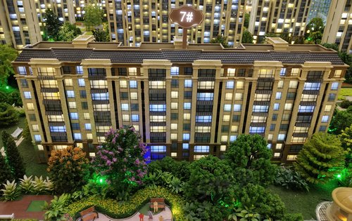 燕郊南城御东珺璟一梯两户电梯入户花园洋房外地户口30可以贷款购买