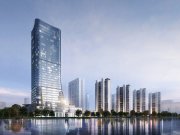 南京浦口江北中央商务区江畔都会上城楼盘新房真实图片