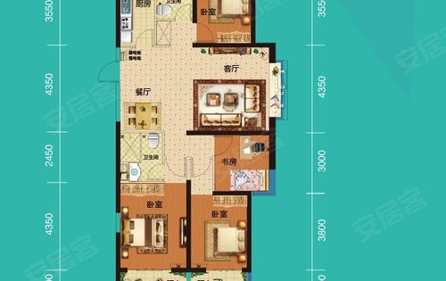 太原恒大林语郡动态:户型图-普洱安居客