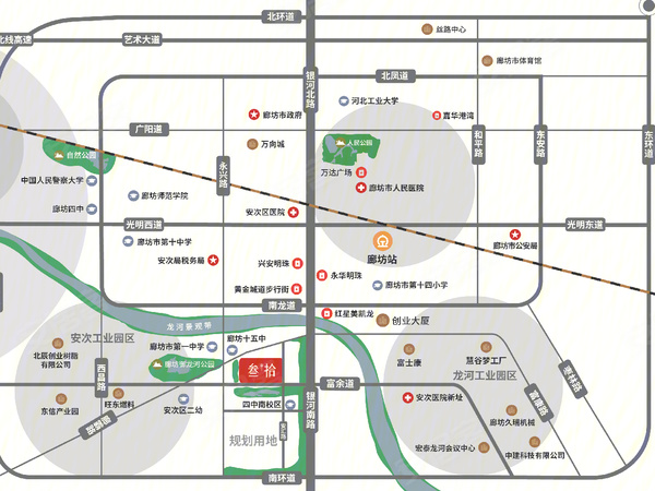 叁拾,廊坊叁拾房价,楼盘户型,周边配套,交通地图,富余道与安汇路交汇处 - 安居客