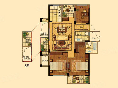 嘉兴金都夏宫户型图图片