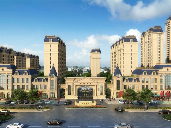盛世豪庭楼盘建筑物外景