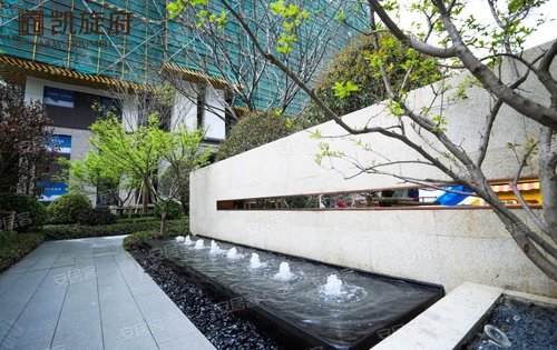 北仑核心老城区华润新凯旋实景示范区开放低密度洋房小区内部绿化可以