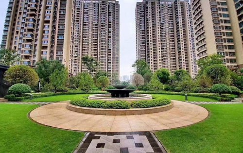 万科已交付的小区绿化环境