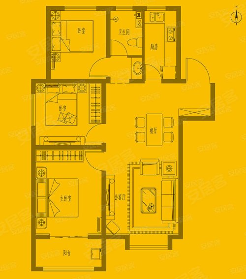 禹城东海城户型图