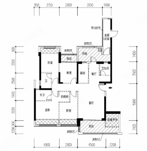 御海天宸户型图