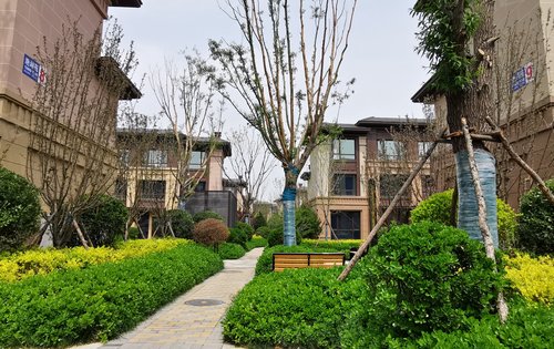 滟湖苑实景展示澜湖苑准现今年交付关注别墅的小伙伴欢迎到现场看房