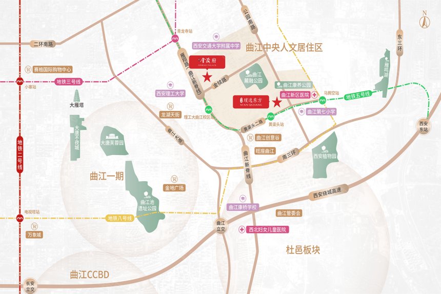 曲江金茂府楼盘户型怎么样,曲江金茂府社区品质好不好,交通出行便利,生活配套设施-西安安居客