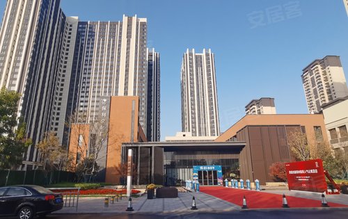 保利文化广场一期动态:清晨,保利文化广场美好未来的的家-郑州安居客