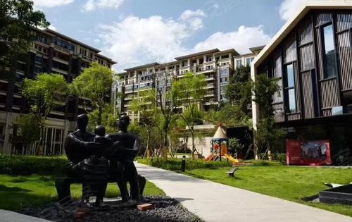 爱普新鸿府动态:洋房大社区,环境已呈现-重庆安居客