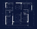 凯德双桥8号楼层平面图