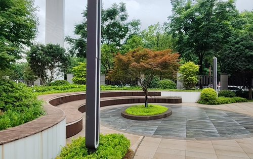 伴山雅著动态:漂亮的小区园林绿化-长沙安居客