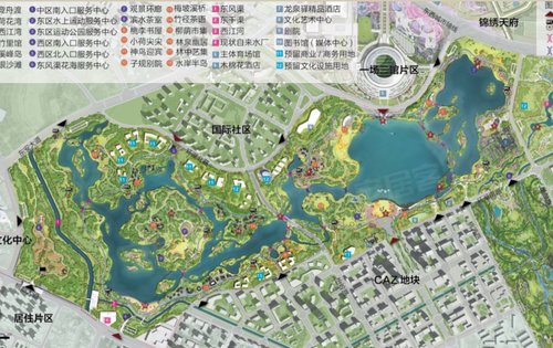 彭州华润湿地公园规划图片
