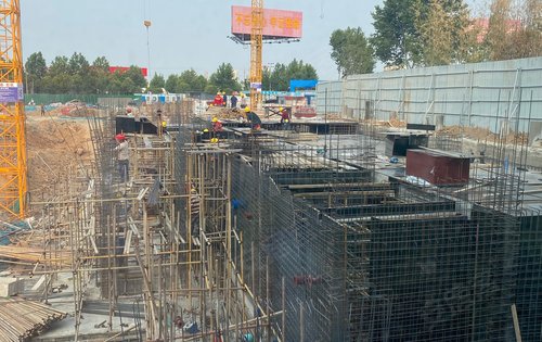 工地现场一天一个样