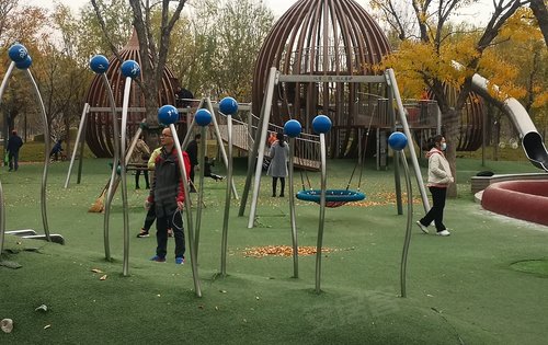 固安中央公园在家看公园