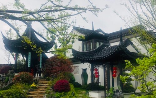 颐景园·江南院动态:美丽的风景,中式古典风格别墅-上海安居客