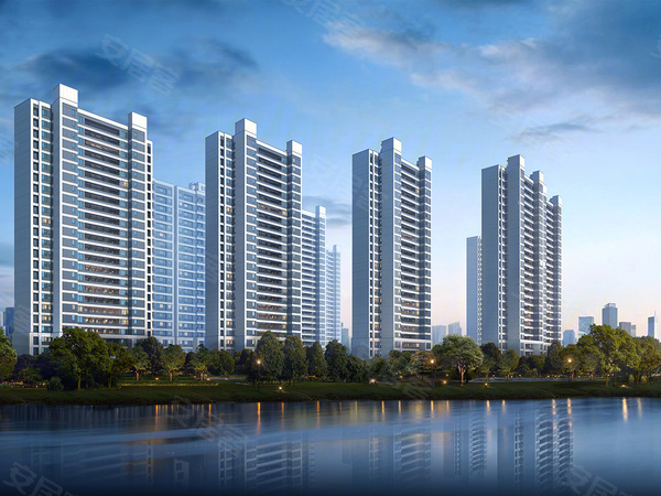 旭辉瓯江城楼盘建筑物外景