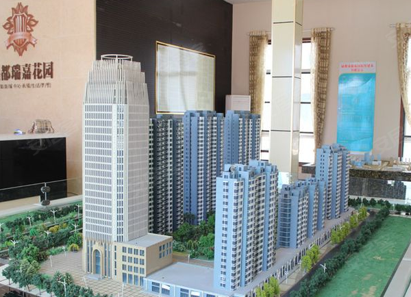 晶都瑞嘉花园规划沙盘