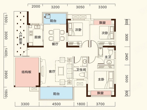 津市六合城全景图