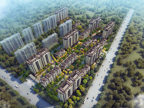 盛世万和府楼盘建筑物外景