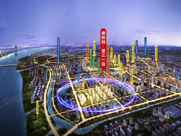 碧桂园望江一品，泰州碧桂园望江一品房价，楼盘户型，周边配套，交通地图，靖江市文兴路与望江路交汇处东南侧 - 安居客