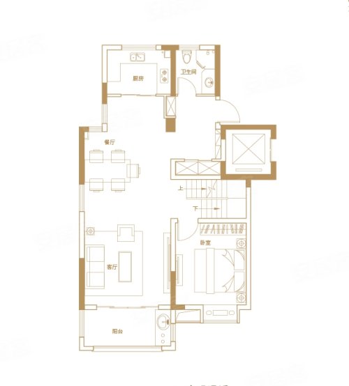 北京城建西华龙樾户型图