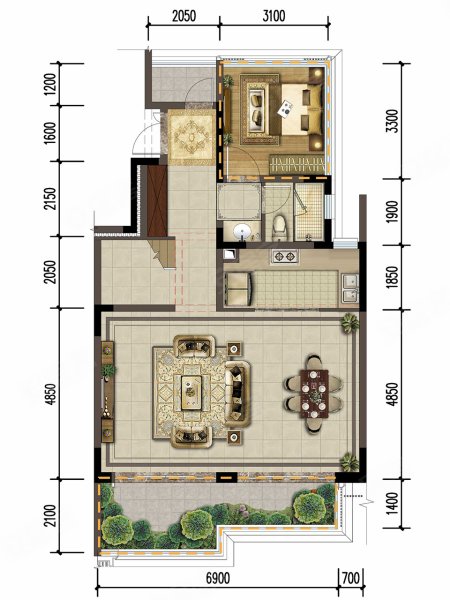 融创九天一城户型图
