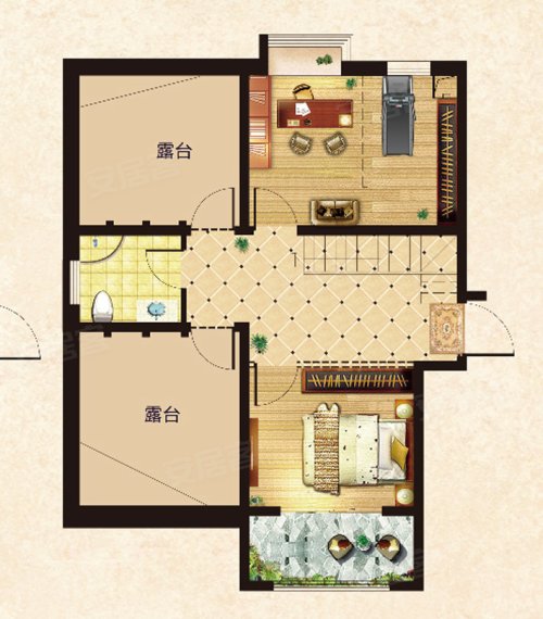 荣盛城户型图
