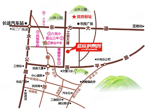 蓝山湘九公路规划图图片