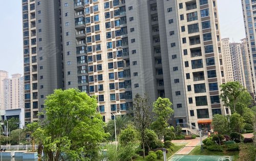 凤山蓝湾动态:小区入住率高,绿化环境好,自带商超以及幼儿园-吉安安居