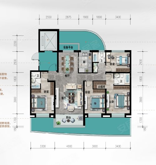 龙翔·江东华府户型图