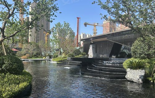 龙湖砚熙台动态:小区景观园林-西安安居客