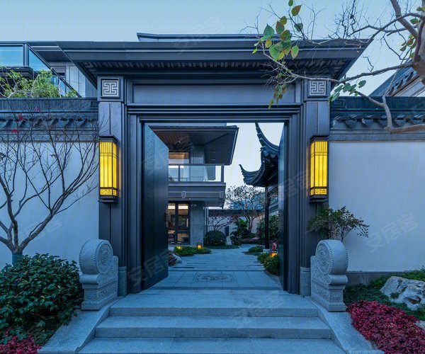 绍兴棠颂和鸣318平户型,绍兴棠颂和鸣别墅约318.00平米户型图,朝南朝向 - 绍兴安居客
