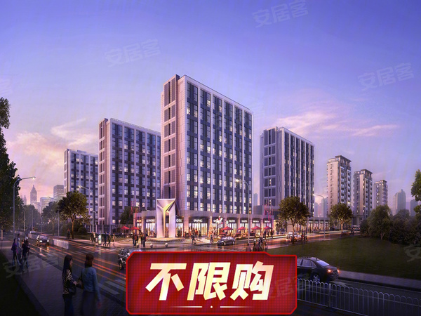 中梁云都汇公寓楼盘建筑物外景