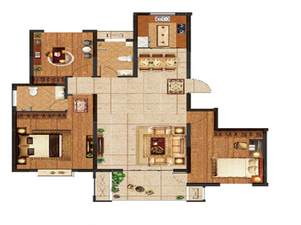 2020年03月        新推户型       西城华府新推96.64-145.