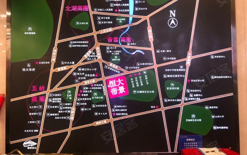 恒大帝景动态:小区区域位置及交房标准-郴州安居客