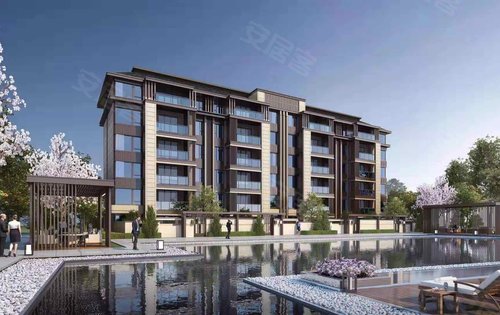 洋房楼体外立面展示