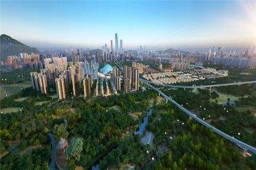 重庆两江新区空港中国摩楼盘新房真实图片