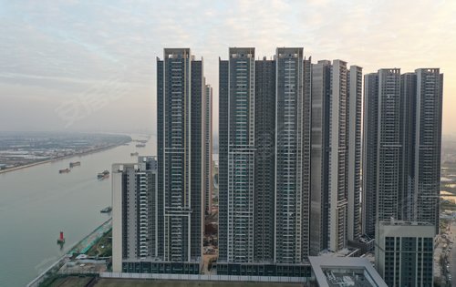 波上清风画船明月人归后亚运城天珑one实拍江景瞰狮子洋大小浮莲岗