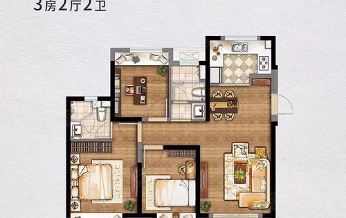 中建阅澜山户型图片