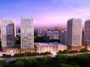 武汉东湖高新光谷南现代光谷世贸中心楼盘新房真实图片